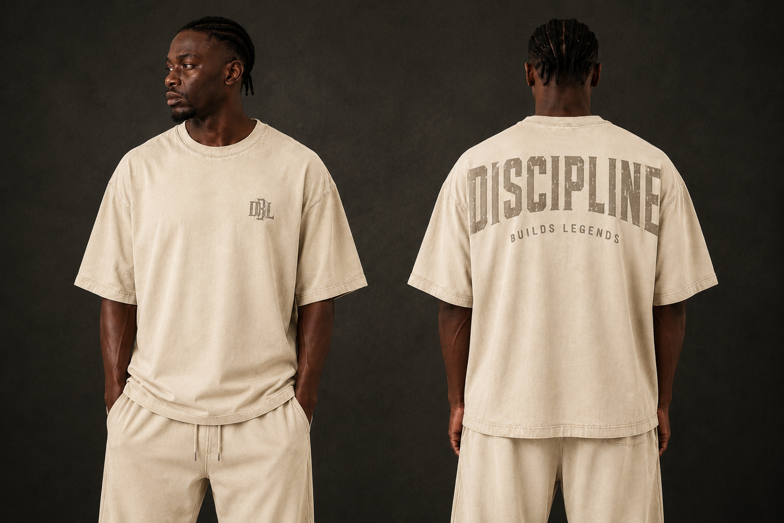 DBL Oversize Vintage Tee- Crema Vintage| Próximamente Septiembre 2026